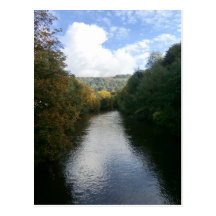 River Derwent at Matlock Bath Post Card
