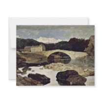 River Landscape With Cattle Herd By John Sell Cotm Custom Invites