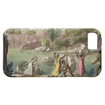 River near San Benedetto, Madagascar, plate 81 fro iPhone 5 Cover
