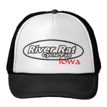 River Rat Cycle Fab Iowa Trucker Hat