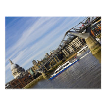 River Thames Downhill Postcard