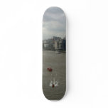 River Thames In London England skateboards