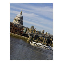 River Thames Uphill Post Card
