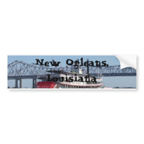 Riverboat in New Orleans Bumper Stickers