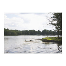 River's Edge Wrapped Canvas Canvas Prints