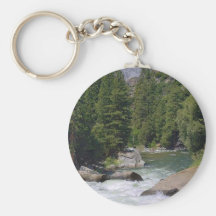 Rivers Streams Trees Forests Keychain