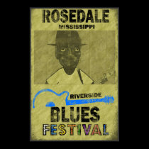 Riverside Blues Festival Poster posters