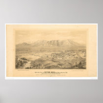 Riverside, CA. Panoramic Map 1877 (1404C)