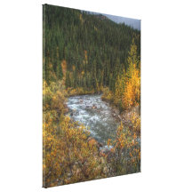Rivière rêveuse impressions sur toile