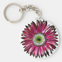 Riyah-Li Designs Daisy Keychains