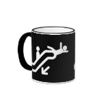 Riyah-Li Designs Escalator Warning Coffee Mug