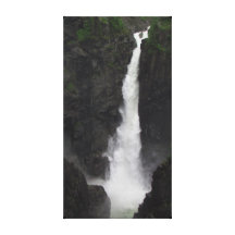 Rjukan Waterfall Gallery Wrap Canvas