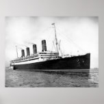 RMS Aquitania Poster