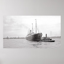 RMS Cymric Poster
