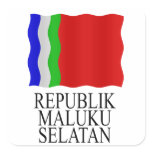 RMS flag Vierkante Sticker