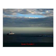 RMS Queen Elizabeth 2 Post Cards