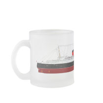 RMS Queen Mary Glass Mug