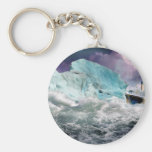 RMS Titanic and Iceberg Painting Keychain