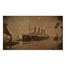 RMS Titanic Southhampton Business Card Templates