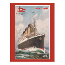 RMS Titanic White Star Line Postcards