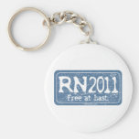 RN 2011 - Free at Last Key Chains