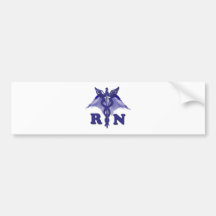 RN Angel Bumper Stickers