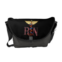 RN Caduceus Messenger Bag