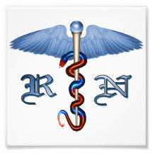 RN Caduceus Photo Print