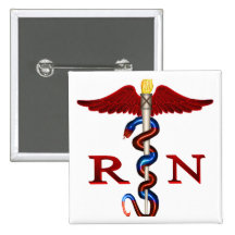 RN Caduceus Pin