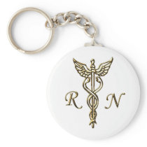 RN Gold Key Chain