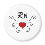 RN Love Tattoo magnets