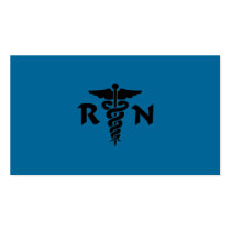 RN Medical Symbol Business Card