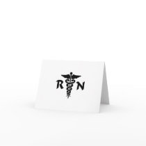 RN Medical Symbol Card