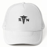 RN Medical Symbol Mesh Hat
