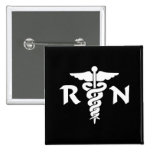 RN Medical Symbol Pins