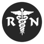 RN Medical Symbol stickers