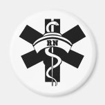 RN Nurses Fridge Magnets