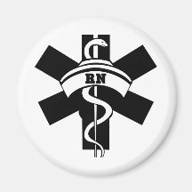 RN Nurses Fridge Magnets