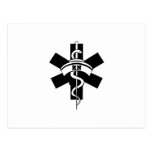 RN Nurses Medical Symbol Post Card