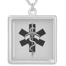 RN Nurses Personalized Necklace