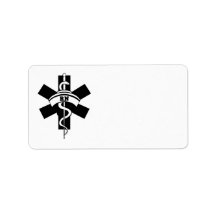 RN Nurses Personalized Address Label