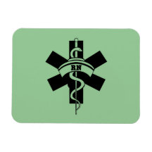 RN Nurses Rectangular Magnet