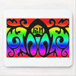 RN rainbow design Mouse Pads