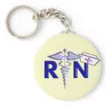 RN (Registered Nurse) Gifts-Embossed Style Keychain