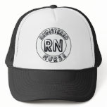 RN REGISTERED NURSE LOGO BADGE HATS