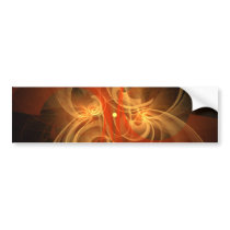 rning Magic Abstract Art Bumper Sticker