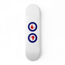 Rnzaf roundel, New Zealand Skate Board