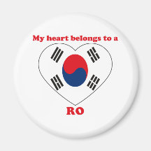 Ro Fridge Magnet
