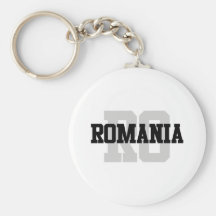 RO Romania Keychains
