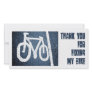 Road Bike - Thank You Photo Greeting Card